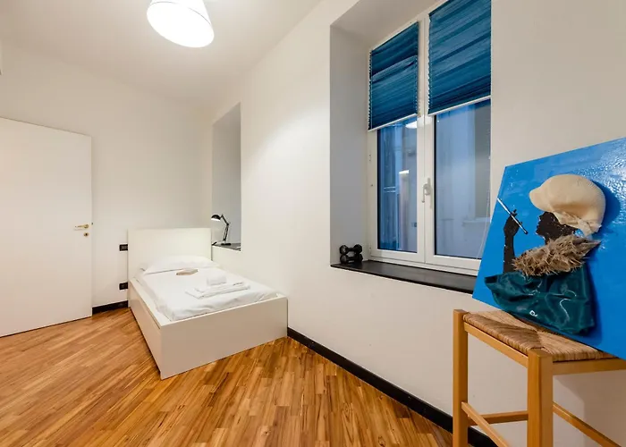 Charming Flat Next To Genoa's Aquarium - Happy جنوة