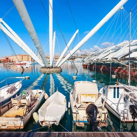 Apartamento Charming Flat Next To Genoa's Aquarium - Happy *