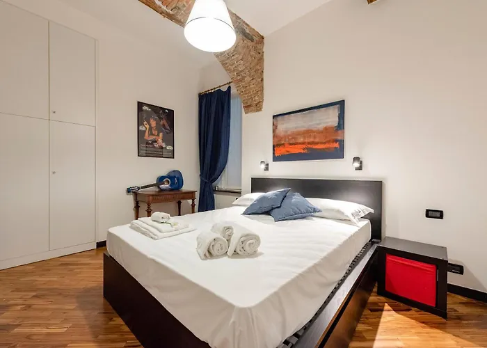 Apartmán Charming Flat Next To Genoa's Aquarium - Happy