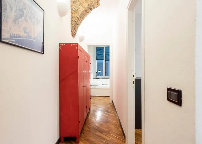 Apartmán Charming Flat Next To Genoa's Aquarium - Happy