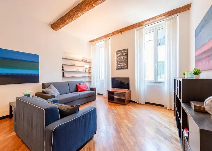 Charming Flat Next To Genoa's Aquarium - Happy Janov